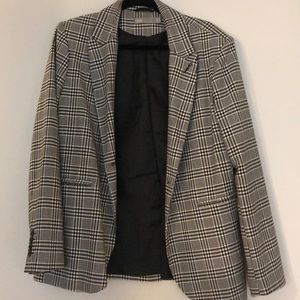 Plaid blazer